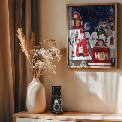 Saint Nicholas - Poster / Art Print - interiör