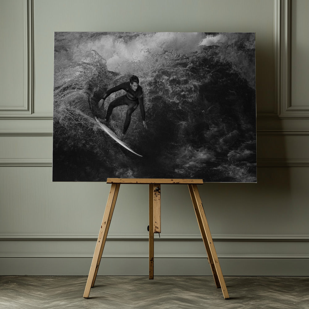 surfing to kingdom come - Poster / Art Print - interiör