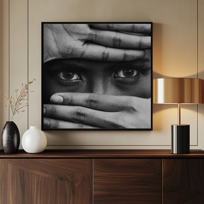 Peekaboo - Poster / Art Print - interiör