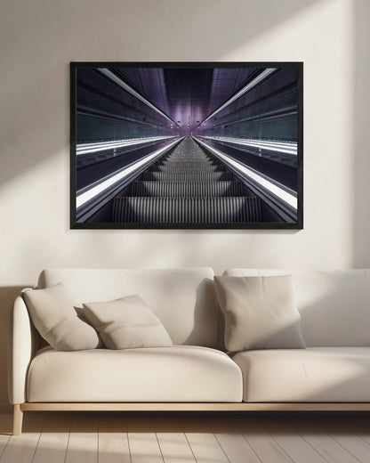 We're going up - Poster / Art Print - interiör