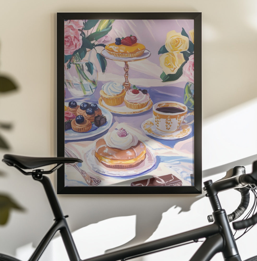 Dessert Table - Poster / Art Print - interiör