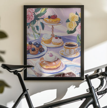 Dessert Table - Poster / Art Print - interiör