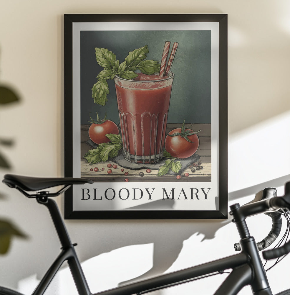 Bloody Mary - Poster / Art Print - interiör