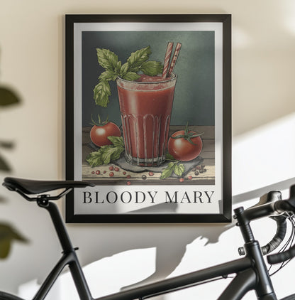 Bloody Mary - Poster / Art Print - interiör