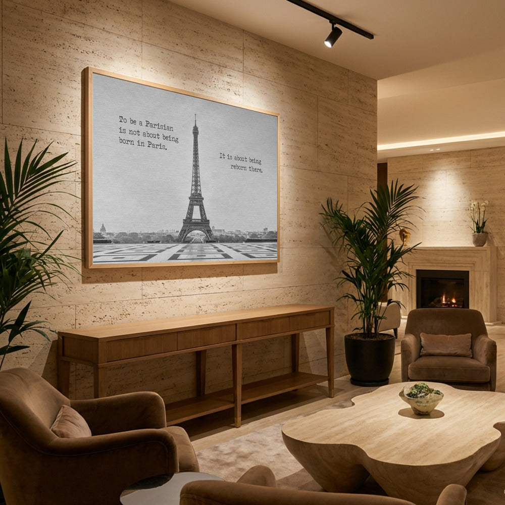 Reborn in Paris - Poster / Art Print - interiör