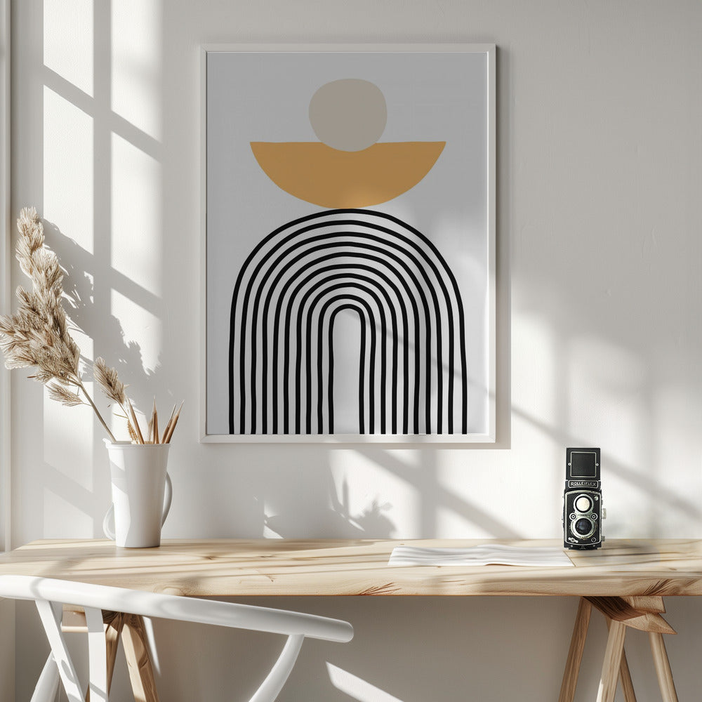 Abstract Art - Poster / Art Print - interiör