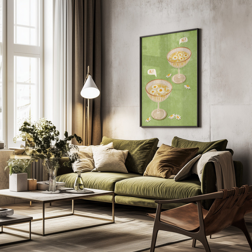 Hi - Poster / Art Print - interiör