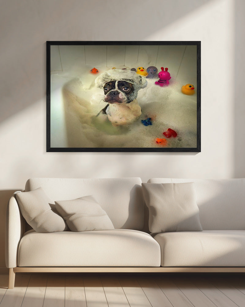 The Bath - Poster / Art Print - interiör