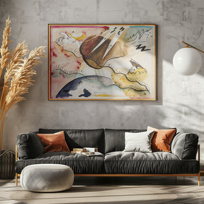 Rain Landscape (1911) - Poster / Art Print - interiör