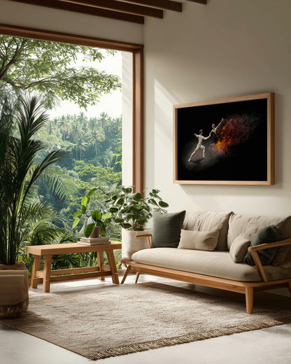 Dance With the ... - Poster / Art Print - interiör