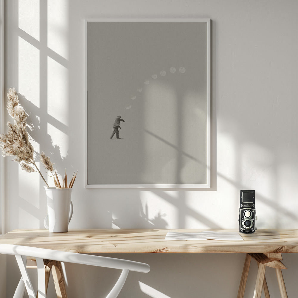 Lucky shot - Poster / Art Print - interiör