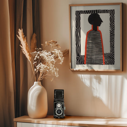 Contrast In Solitude - Poster / Art Print - interiör