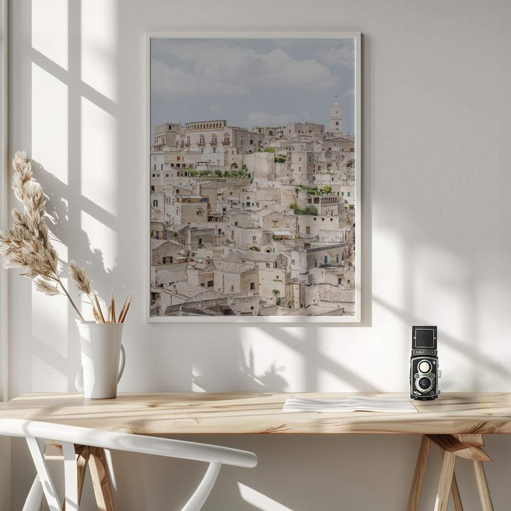 Matera city #3 - Poster / Art Print - interiör
