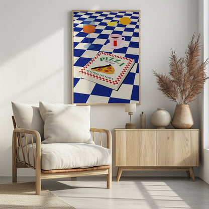 The Italian Menu - Poster / Art Print - interiör