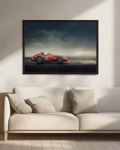 Maserati F250 - Poster / Art Print - interiör