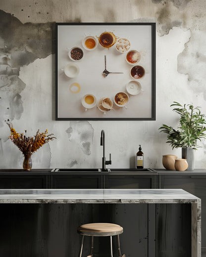 It's Always Coffee Time - Poster / Art Print - interiör