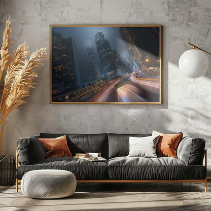 Driving Hong Kong - Poster / Art Print - interiör