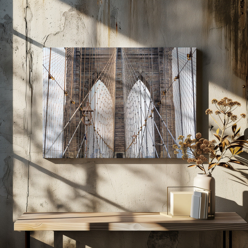 Cabled archways - Poster / Art Print - interiör