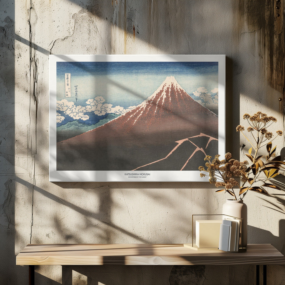 Shower Below Summit - Poster / Art Print - interiör