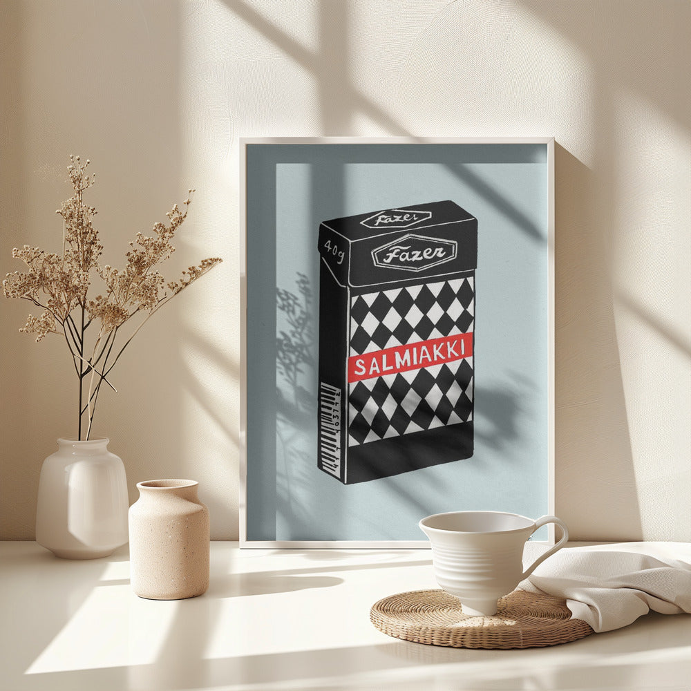 Salmiakki - Poster / Art Print - interiör