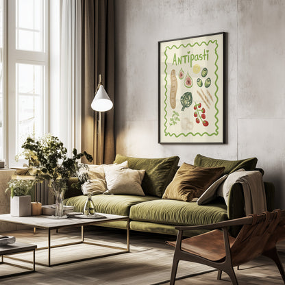 Antipasti - Poster / Art Print - interiör