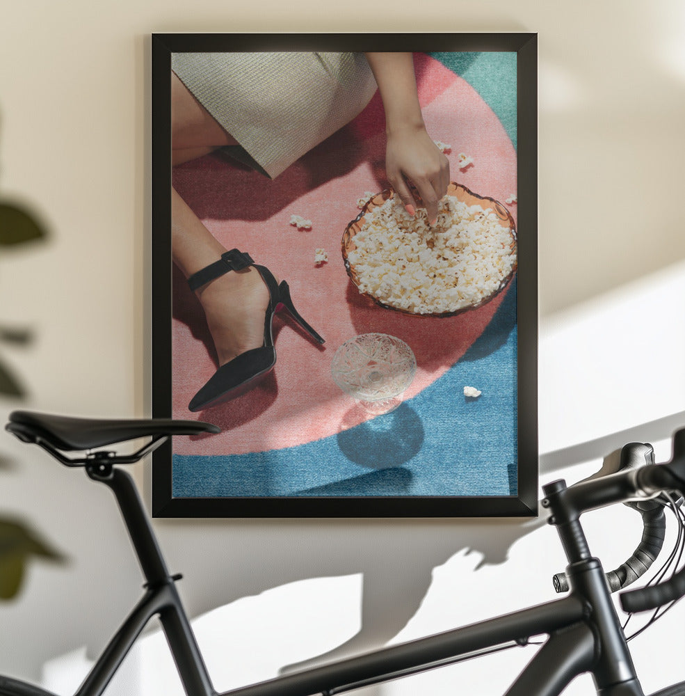 Movie Night #02 - Poster / Art Print - interiör