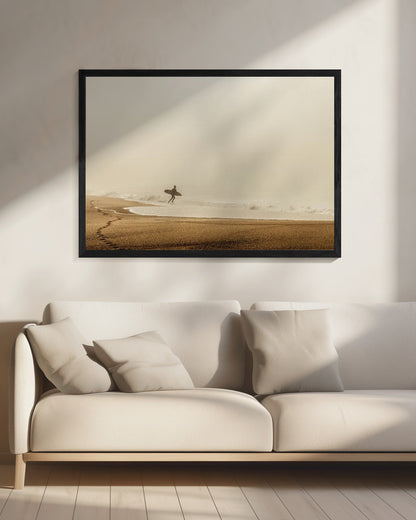 Surfer - Poster / Art Print - interiör