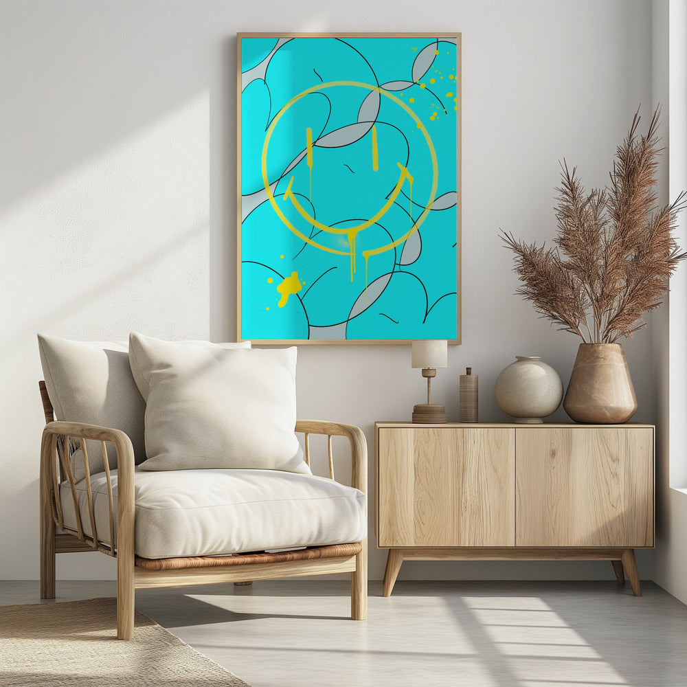 Love is pure - Poster / Art Print - interiör