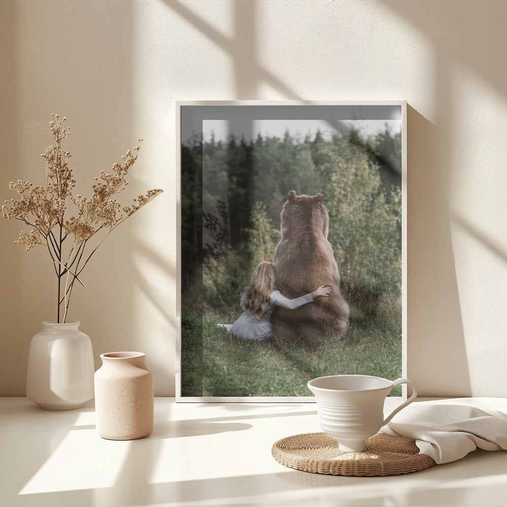Best friends - Poster / Art Print - interiör