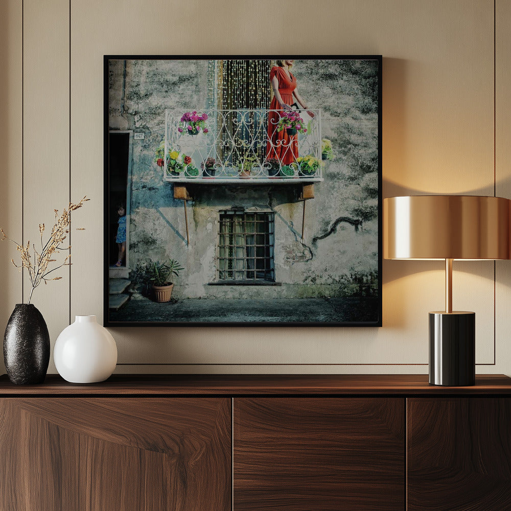 chains of gold - Poster / Art Print - interiör