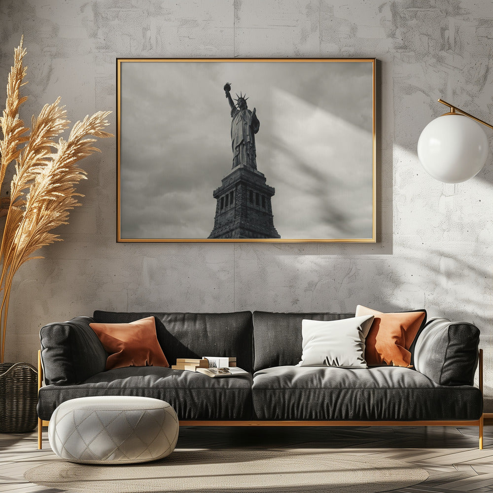 GOD BLESS AMERICA - Poster / Art Print - interiör