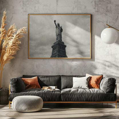 GOD BLESS AMERICA - Poster / Art Print - interiör