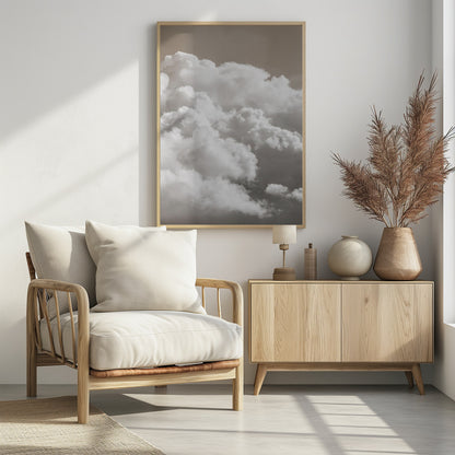 Sandy Clouds - Poster / Art Print - interiör