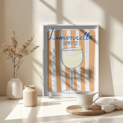 Limoncello Spritz - Poster / Art Print - interiör