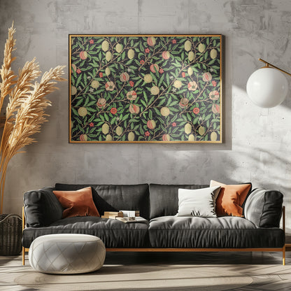 William Morris Wall Mural 03 - Poster / Art Print - interiör