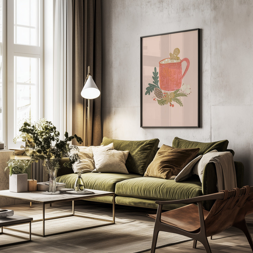 Hot Chocolate - Poster / Art Print - interiör