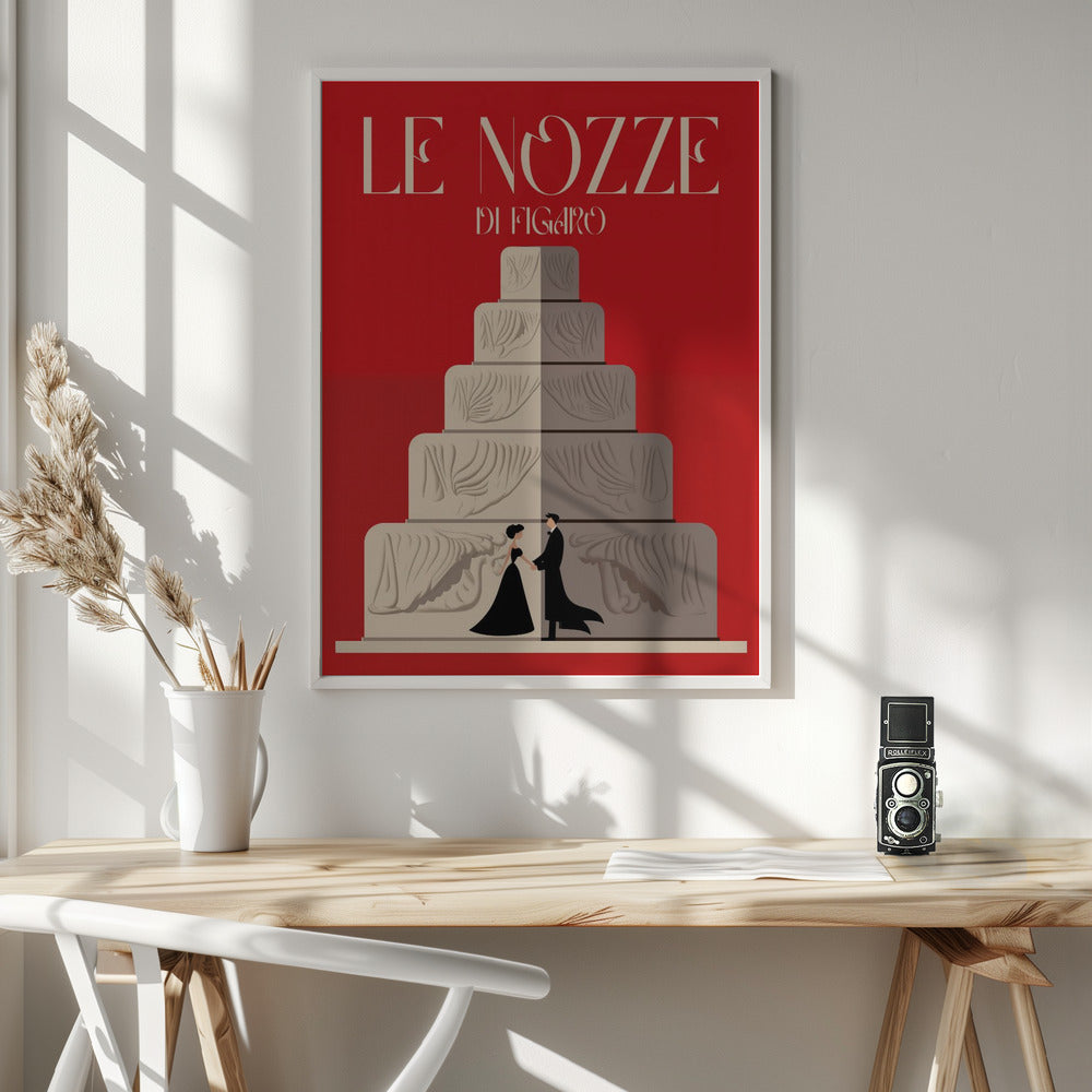 Le Nozze Di Figaro - Poster / Art Print - interiör