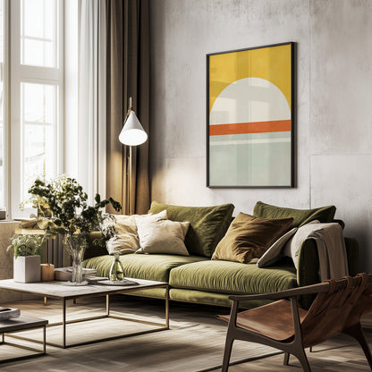 Bauhaus 3 23 - Poster / Art Print - interiör