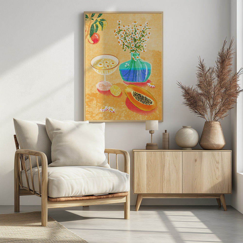 Summer Day Vibes - Poster / Art Print - interiör