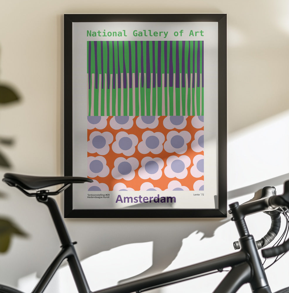 National Gallery of Art Amsterdam - Poster / Art Print - interiör