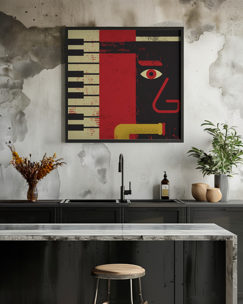 Jazz - Poster / Art Print - interiör