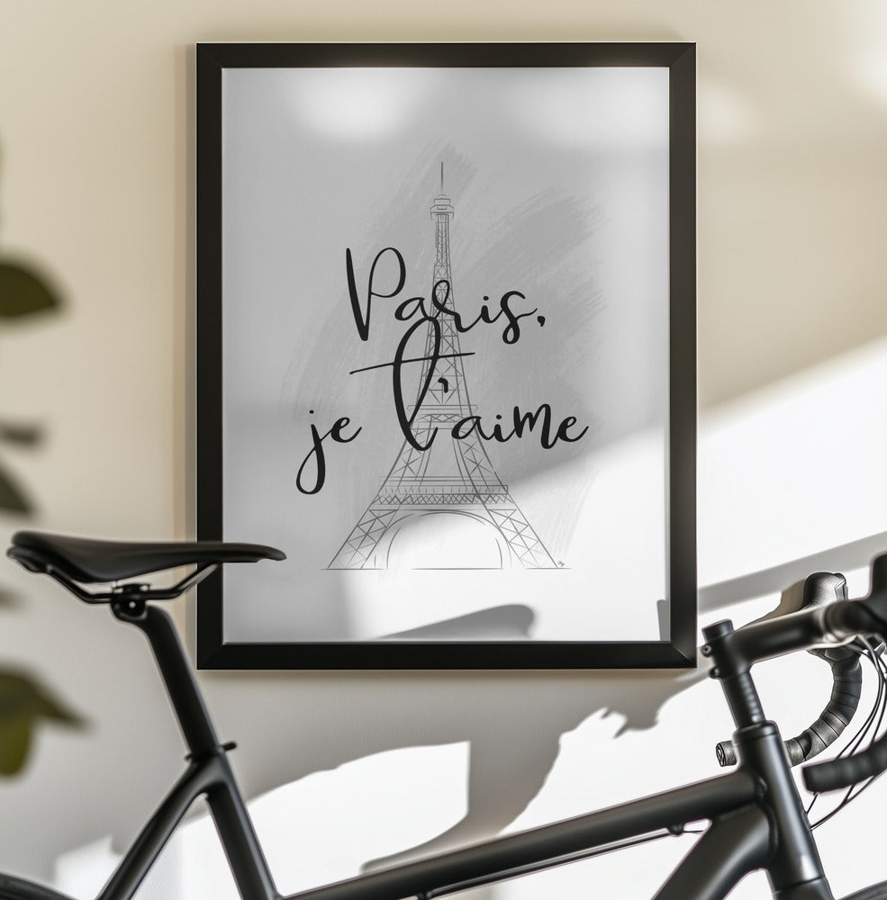 I Love Paris - Poster / Art Print - interiör