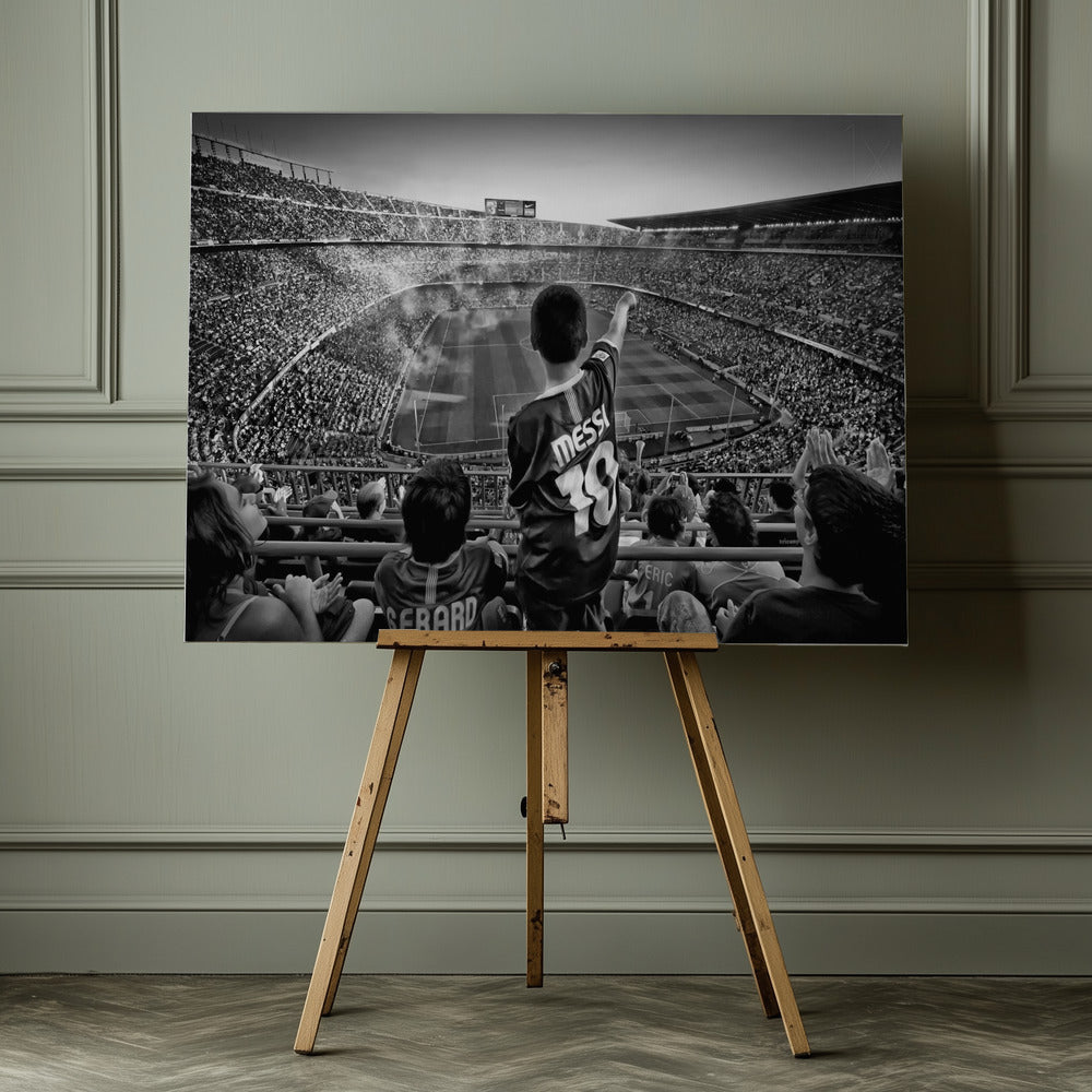 Cathedral of Football - Poster / Art Print - interiör