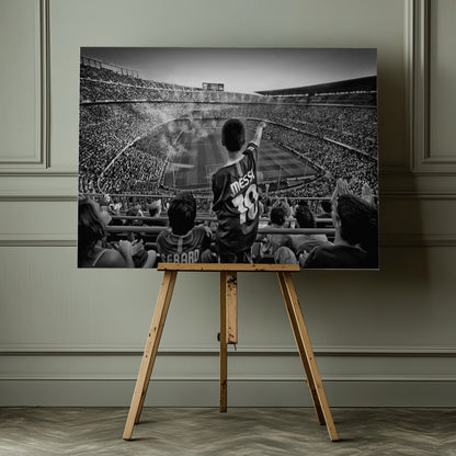Cathedral of Football - Poster / Art Print - interiör