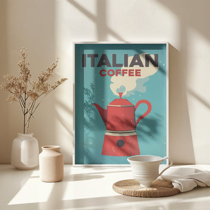 Italian Coffee - Poster / Art Print - interiör