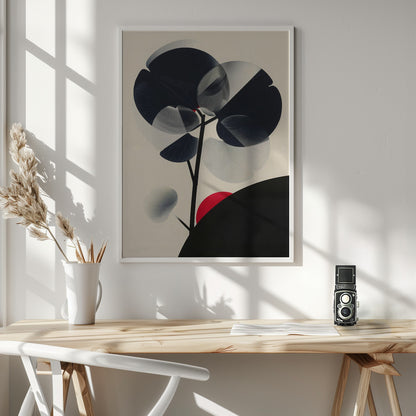 Abstract Leaves - Poster / Art Print - interiör