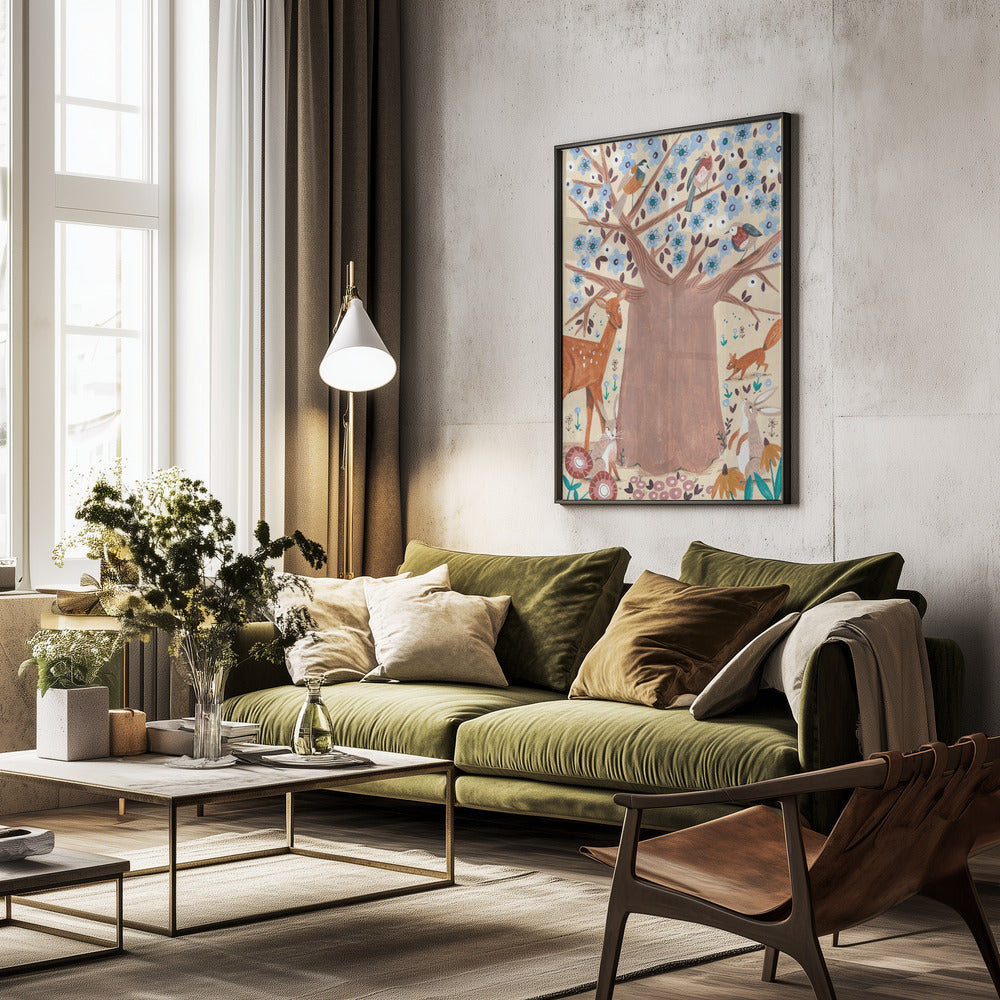 Tree of life - Poster / Art Print - interiör