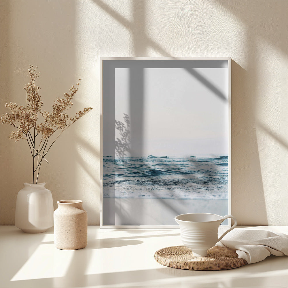 Abstract Waves - Poster / Art Print - interiör