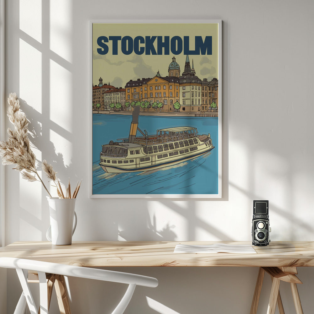 Stockholm - Poster / Art Print - interiör