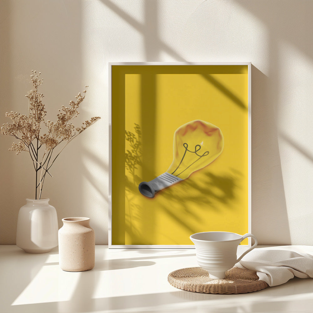 Deflated Idea - Poster / Art Print - interiör